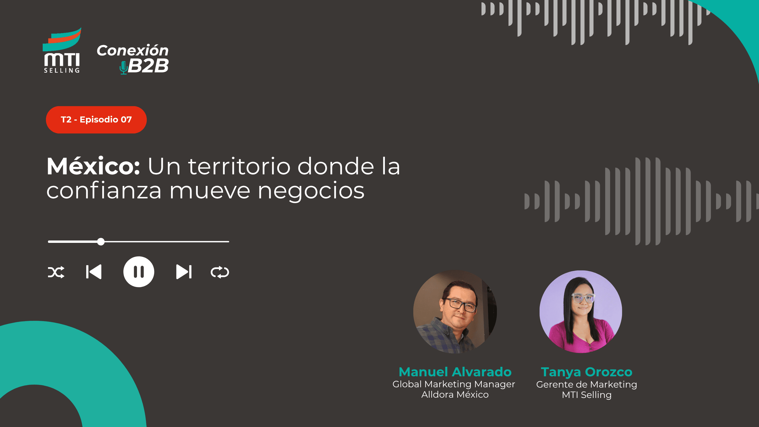 Episodio 7🎙️Conexión B2B Manuel Alvarado